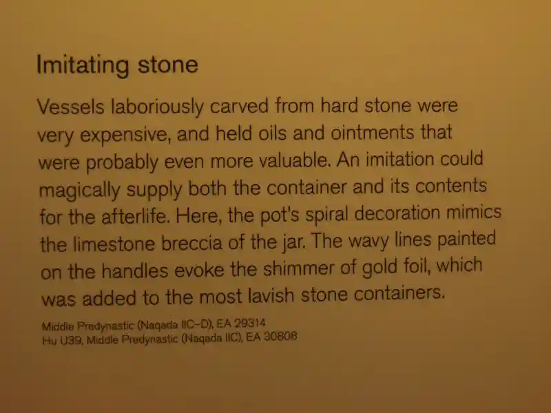 Spiral designs on an imitating stone